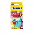 SANITAS Γάντια μιας Χρήσης με Άρωμα Μέντας SMALL