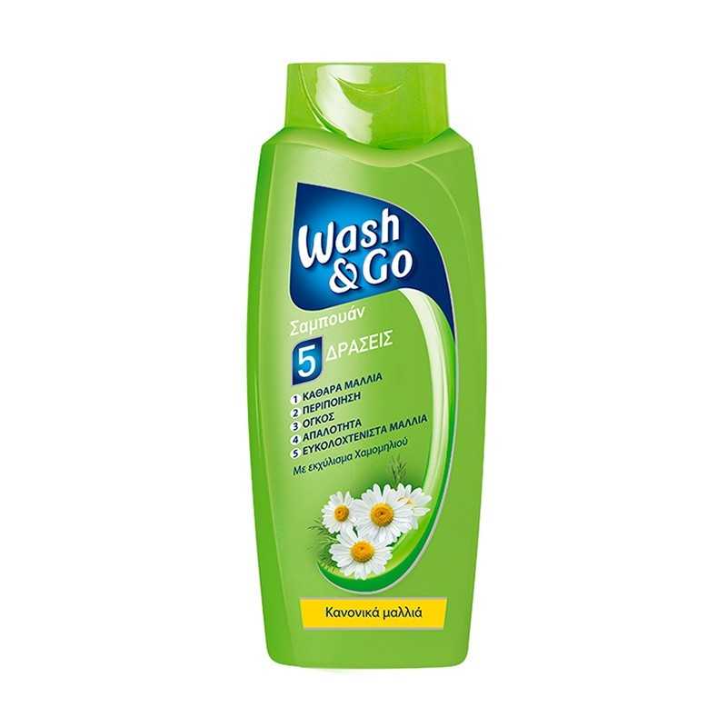 WASH&GO Σαμπουάν Classic για Κανονικά Μαλλιά 700ml