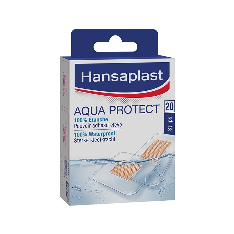 HANSAPLAST Aqua Protect Αυτοκόλλητα Επιθέματα 2 Μεγεθών 20τμχ