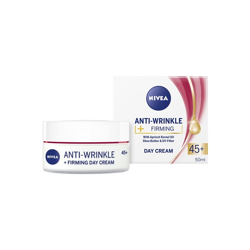 NIVEA Anti-Wrinkle 45+ Firming Κρέμα Ημέρας 50ml