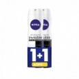 NIVEA Deo Spray Invisible for Black & White Active 150ml 1+1 ΔΩΡΟ