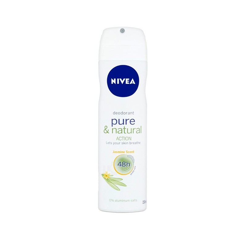NIVEA Deo Spray Pure & Natural Action Jasmine 150ml