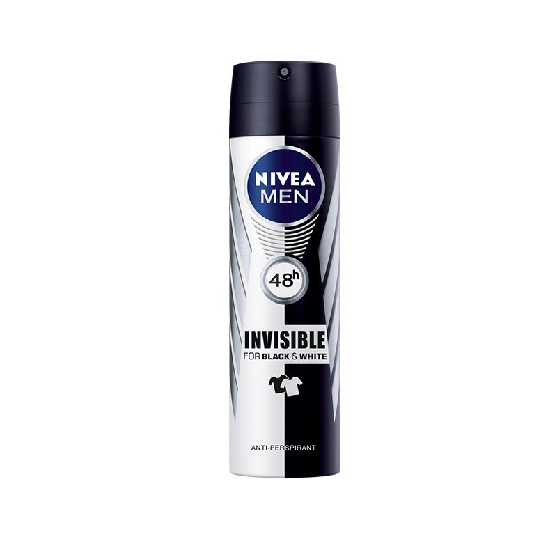 NIVEA Men Deo Spray Invisible for Black & White 150ml