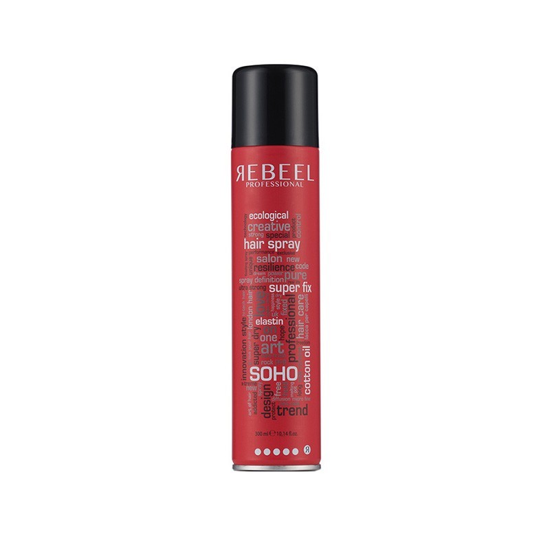 REBEEL SOHO Ecological Hair Spray Super Fix 300ml