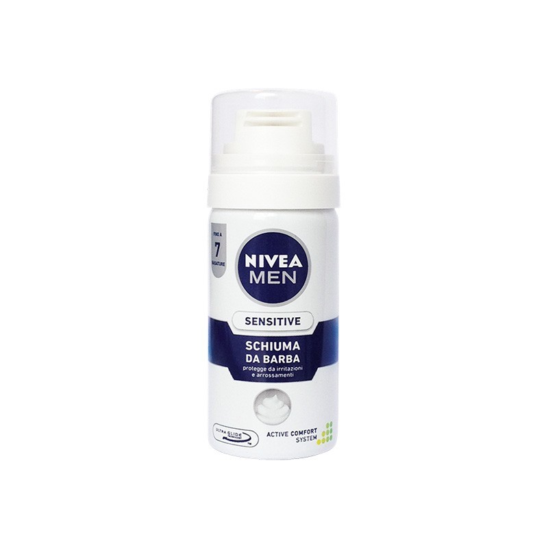 NIVEA Men Sensitive Αφρός Ξυρίσματος Mini 35ml