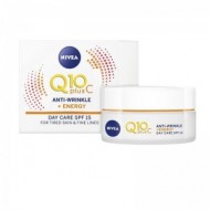 NIVEA Q10+ Anti-Wrinkle + Energy SPF15 Κρέμα Ημέρας 50ml
