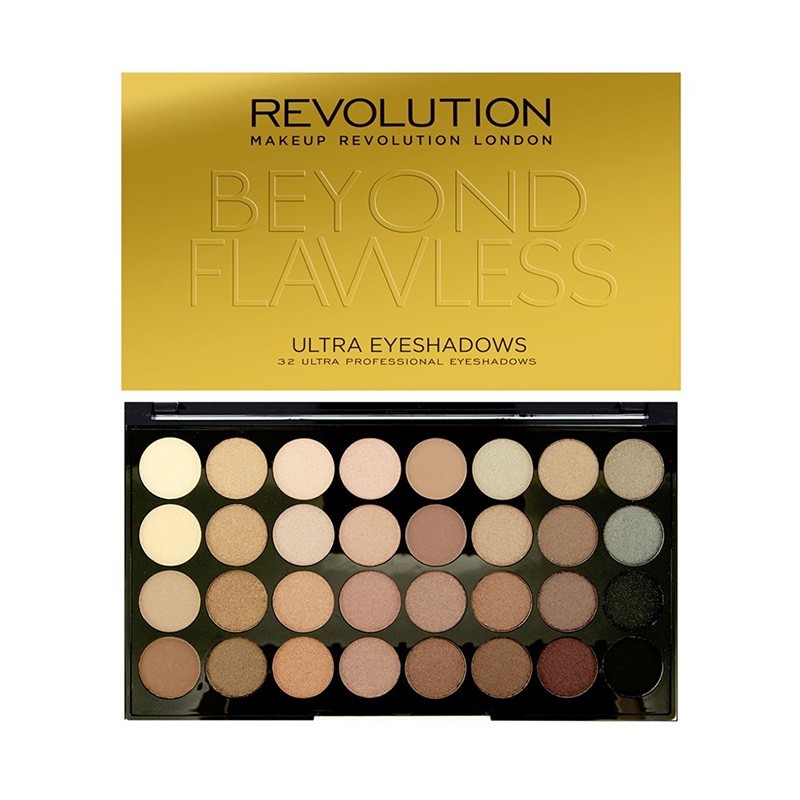 REVOLUTION  Ultra 32 Eyeshadow Palette Beyond Flawless