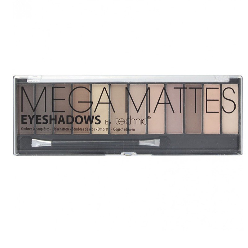 TECHNIC Mega Matte Eyeshadow Palette