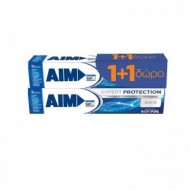 AIM Οδοντόκρεμα Expert Protection White 75ml 1+1 ΔΩΡΟ