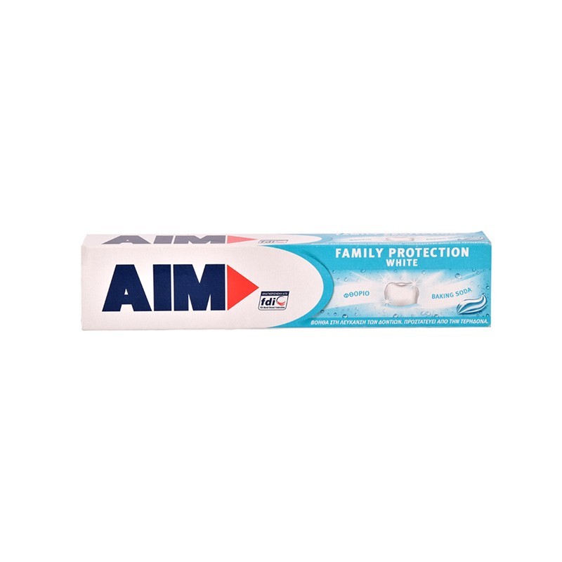 AIM Οδοντόκρεμα Family Protect White 75ml