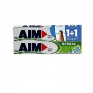 AIM Οδοντόκρεμα Family Protection Herbal 75ml 1+1 ΔΩΡΟ