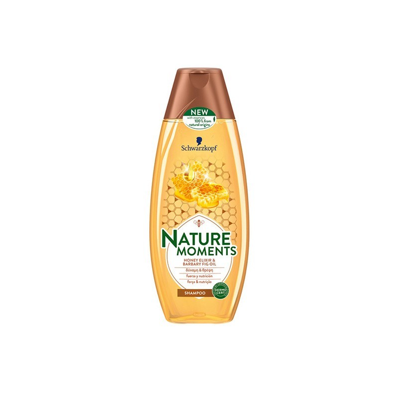 NATURE MOMENTS Σαμπουάν Honey Elixir 400ml