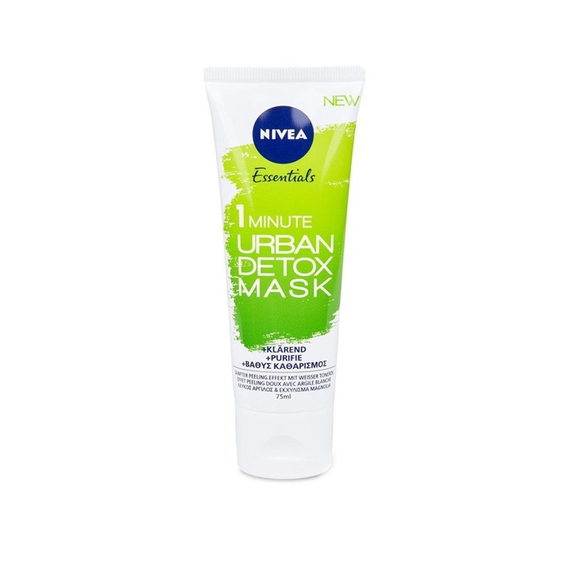 NIVEA Urban Skin Detox Purify Μάσκα Προσώπου 1 Λεπτού 75ml