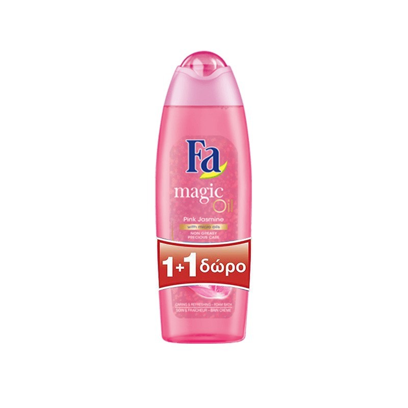 FA Αφρόλουτρο Magic Oil Pink Jasmin 750ml 1+1 ΔΩΡΟ