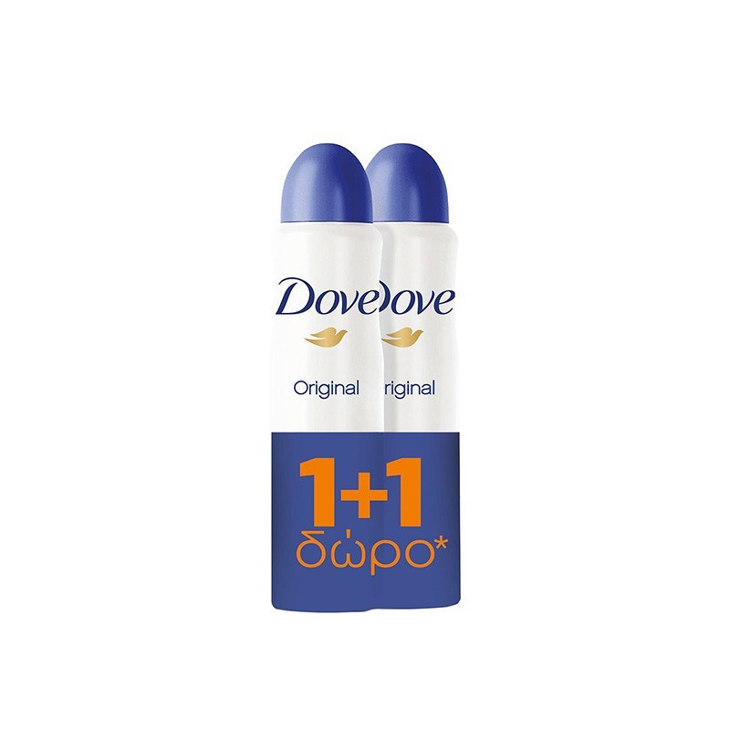DOVE Deo Spray Original 150ml 1+1 ΔΩΡΟ