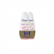DOVE Deo Roll-on Beauty Finish 50ml 1+1 ΔΩΡΟ