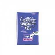 EVERYDAY Σερβιέτες Sensitive Plus Super Cotton Soft 16τεμ.