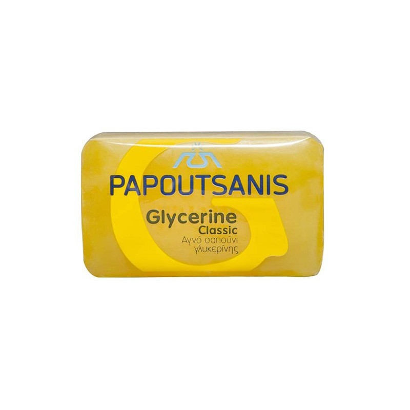 PAPOUTSANIS Σαπούνι Γλυκερίνης Κίτρινο 125γρ.