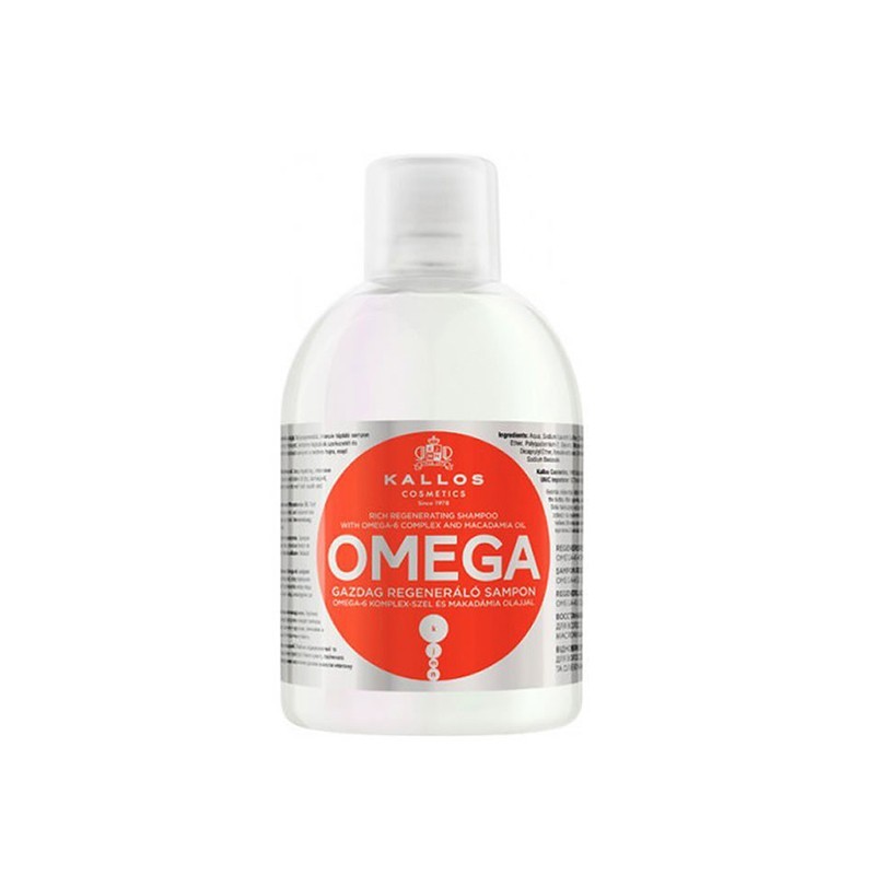 KALLOS Omega Rich Repair Shampoo 1000 ml