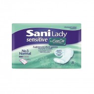 SANI LADY Απορροφητικές Σερβιέτες Sensitive Normal No3 10τεμ.