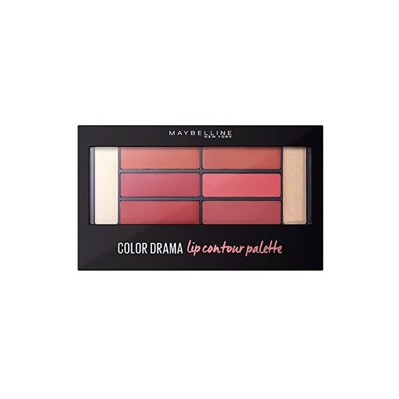 MAYBELLINE Color Drama Lip Contour Palette Crimson Vixen Nude/Pink 2