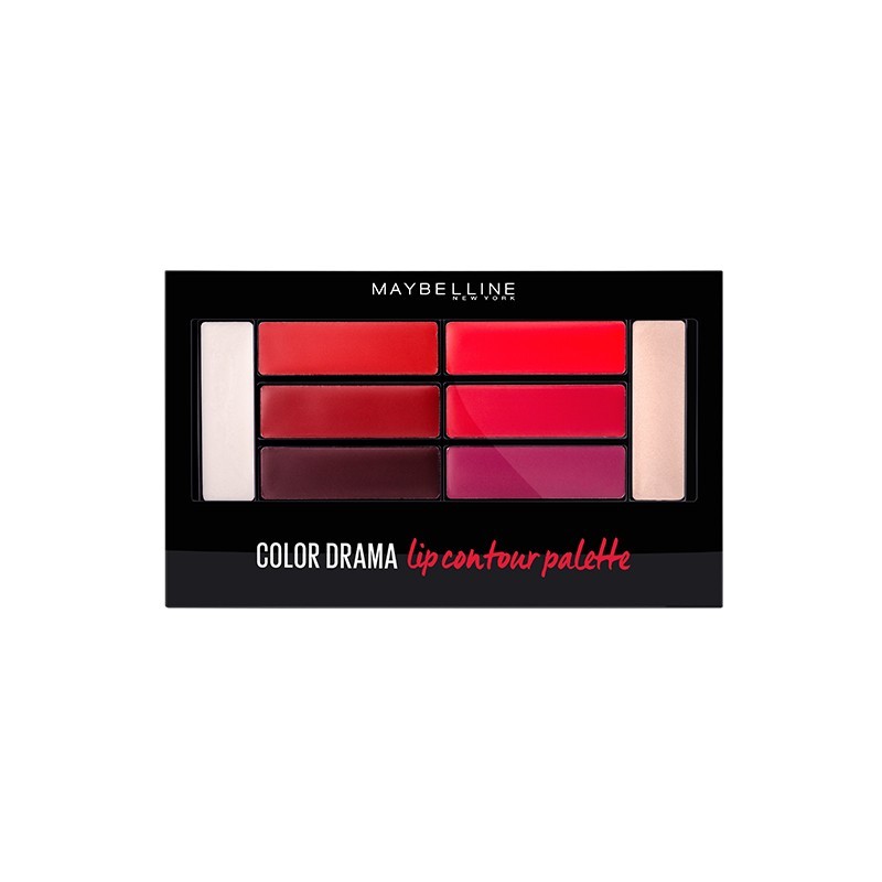MAYBELLINE Color Drama Lip Contour Palette Crimson 01 Red/Plum