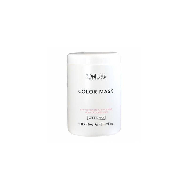 3DELUXE Μάσκα Μαλλιών Color Mask 1000ml