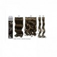 YANNI EXTENSIONS Συνθετική Τρέσα Μαλλιών Σετ Μπούκλα Σκούρο Ξανθό 45cm