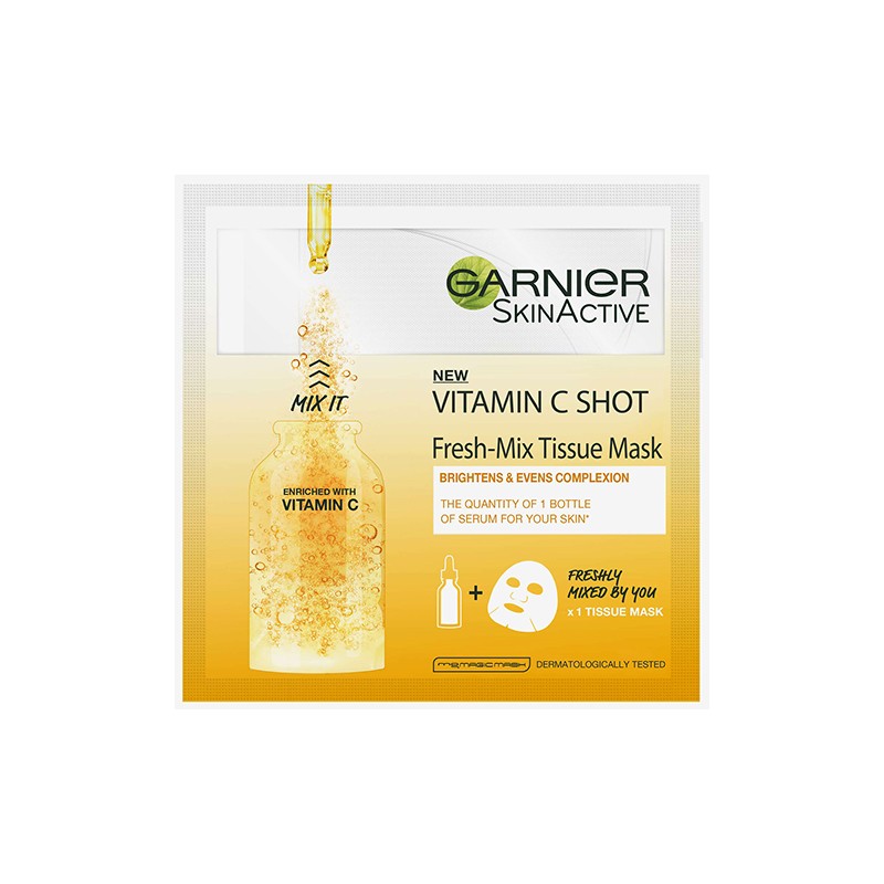 GARNIER Μάσκα Προσώπου με Vitamin C 33γρ.