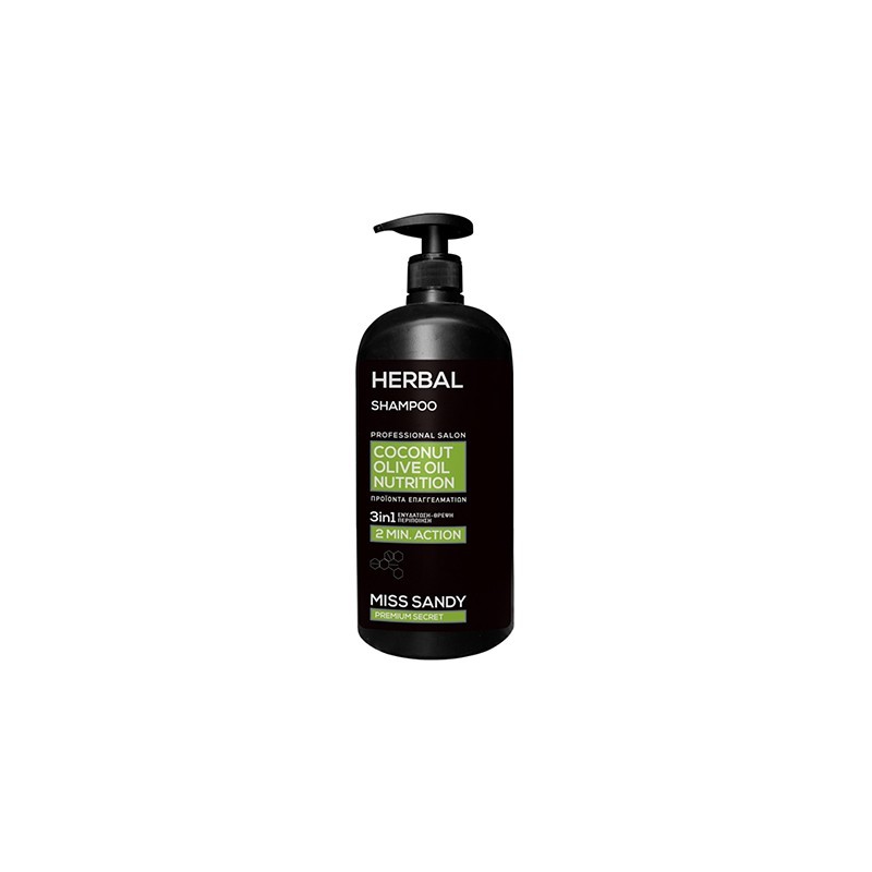 MISS SANDY Shampoo Herbal Coconut - Olive Oil 750 ml