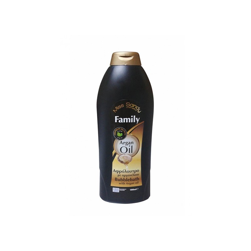 MISS SANDY Αφρόλουτρο Family Argan Oil 1000 ml