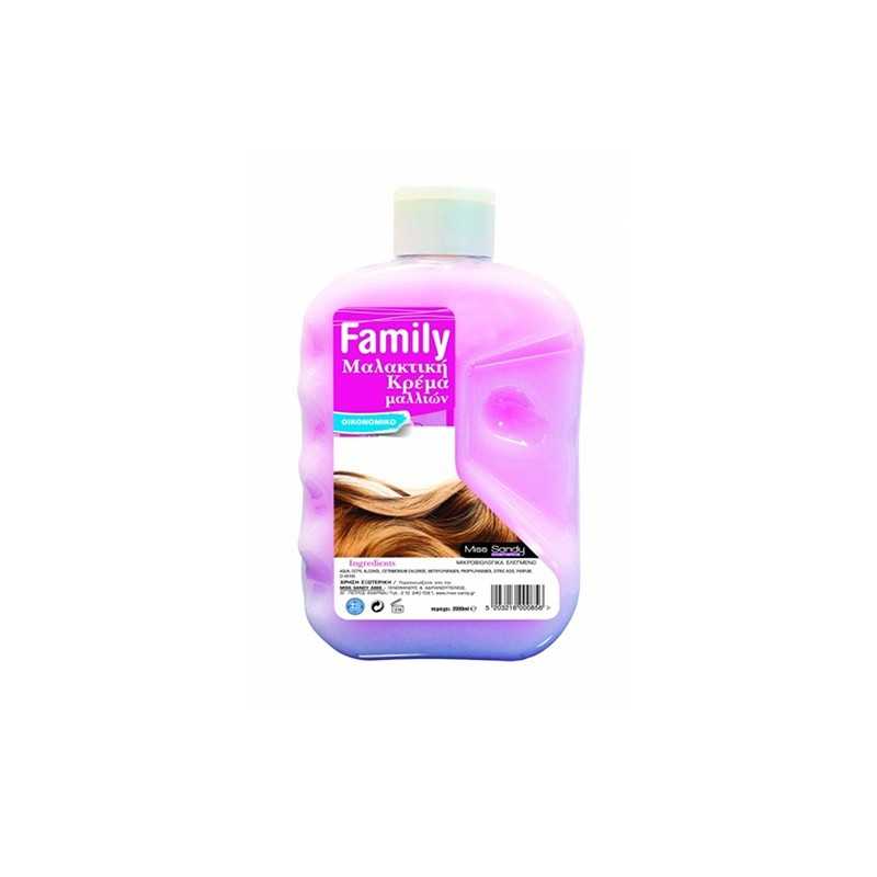 MISS SANDY Μαλακτική Κρέμα Family Ρόζ 2000 ml
