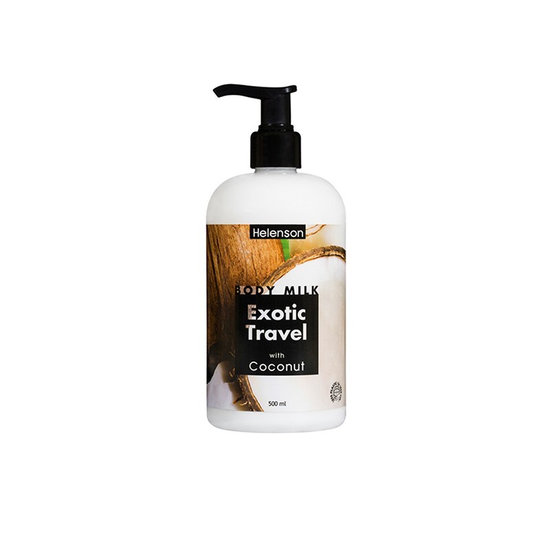 HELENSON Body Milk Exotic Travel (Coconut) 500 ml