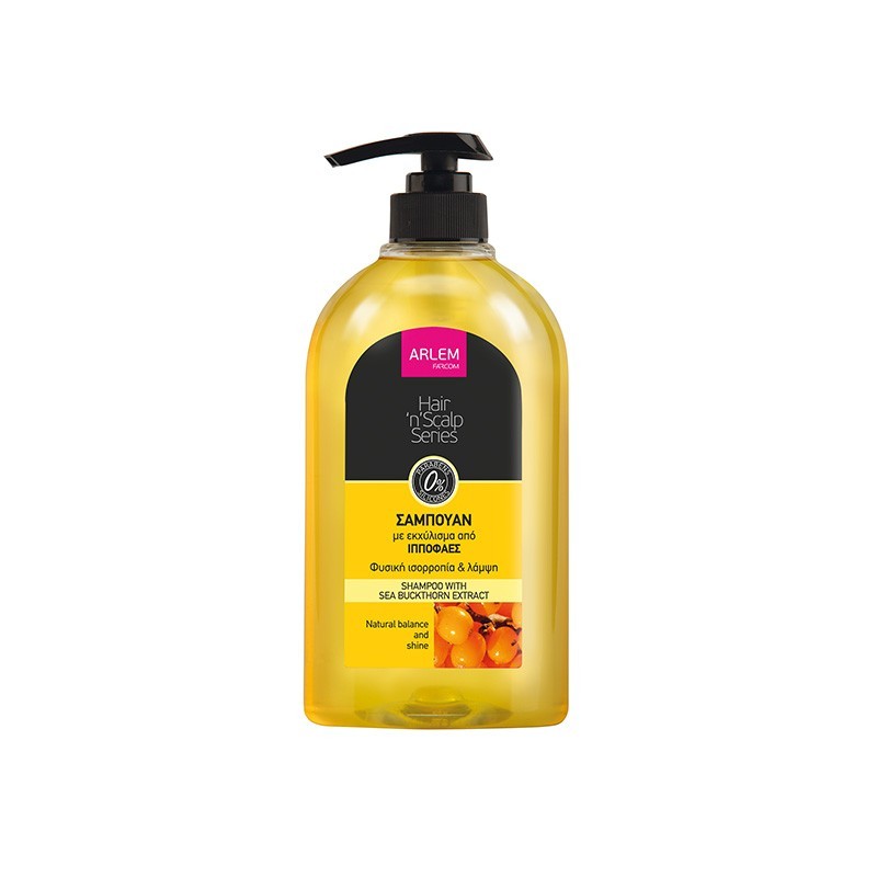 ARLEM Shampoo Sea Buckthorn για όλους τους τύπους μαλλιών 750ml