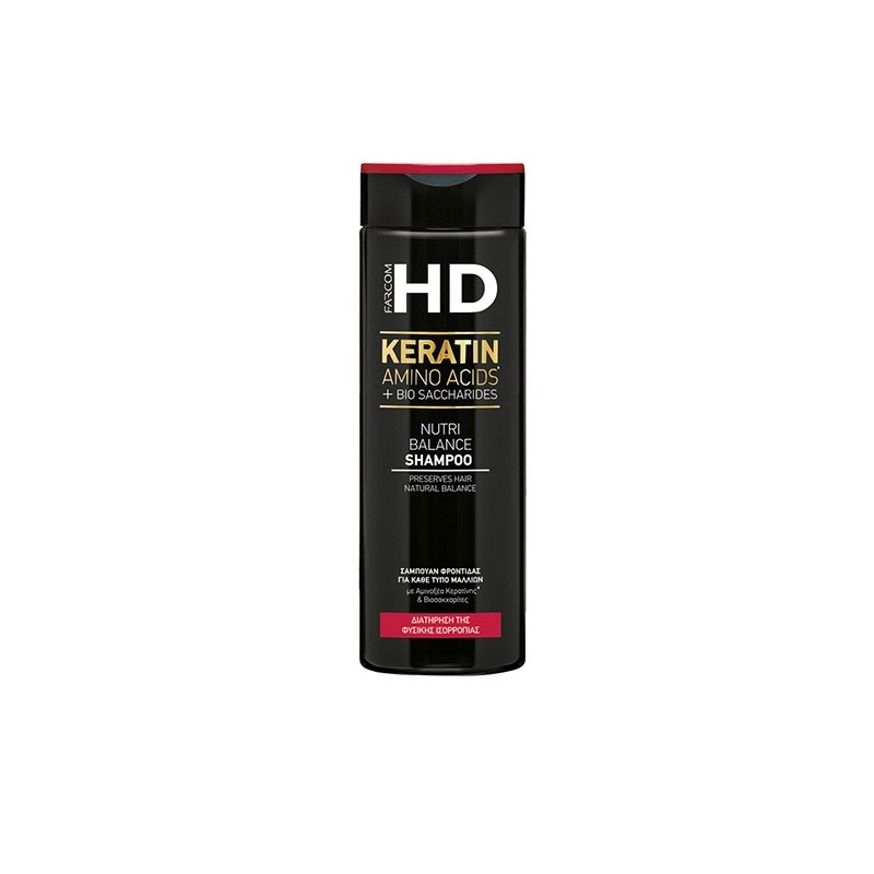 HD Nutri Balance Σαμπουάν  Όλους τους Τύπους Μαλλιών 400ml