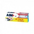 AIM Οδοντόκρεμα Family Protection Anti-Cavity 2x100ml