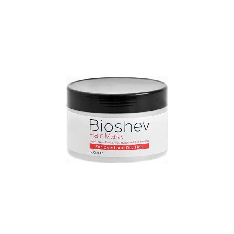 BIOSHEV Μάσκα Μαλλιών για Βαμμένα & Ξηρά Μαλλιά 500ml