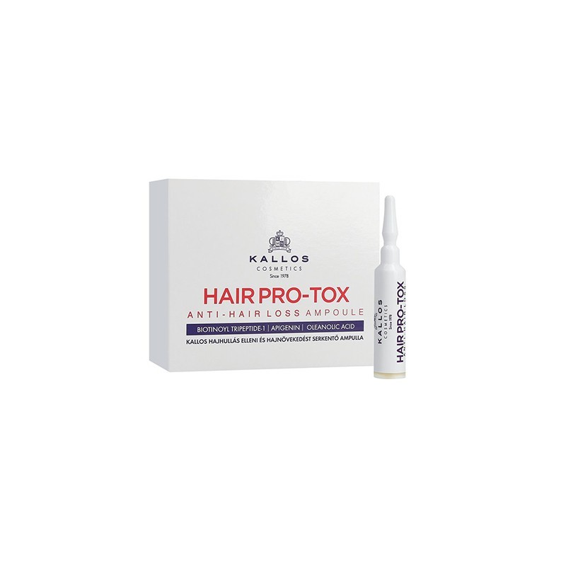 KALLOS Hair Pro-Tox Anti-Hair Loss Ampoule Box 10x10 ml