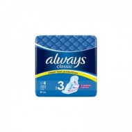 AlWAYS Classic Night Pads 8 pads Clean Feel Protection size 3