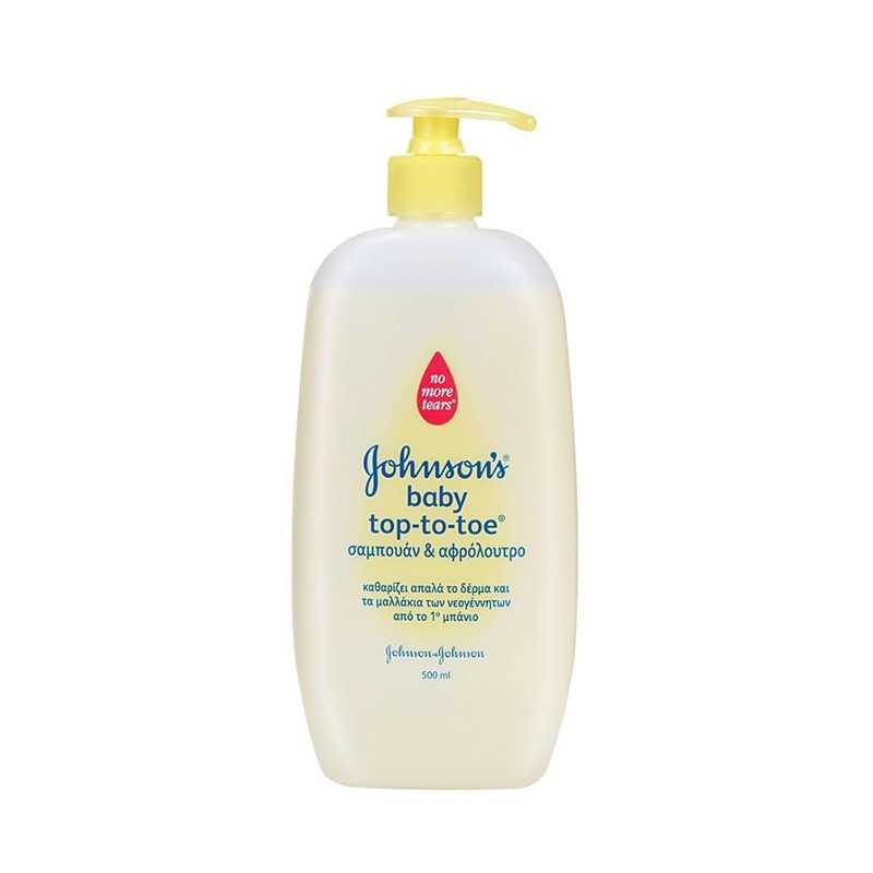 JOHNSON'S Baby Top-To-Toe Body Wash & Shampoo 500 ml