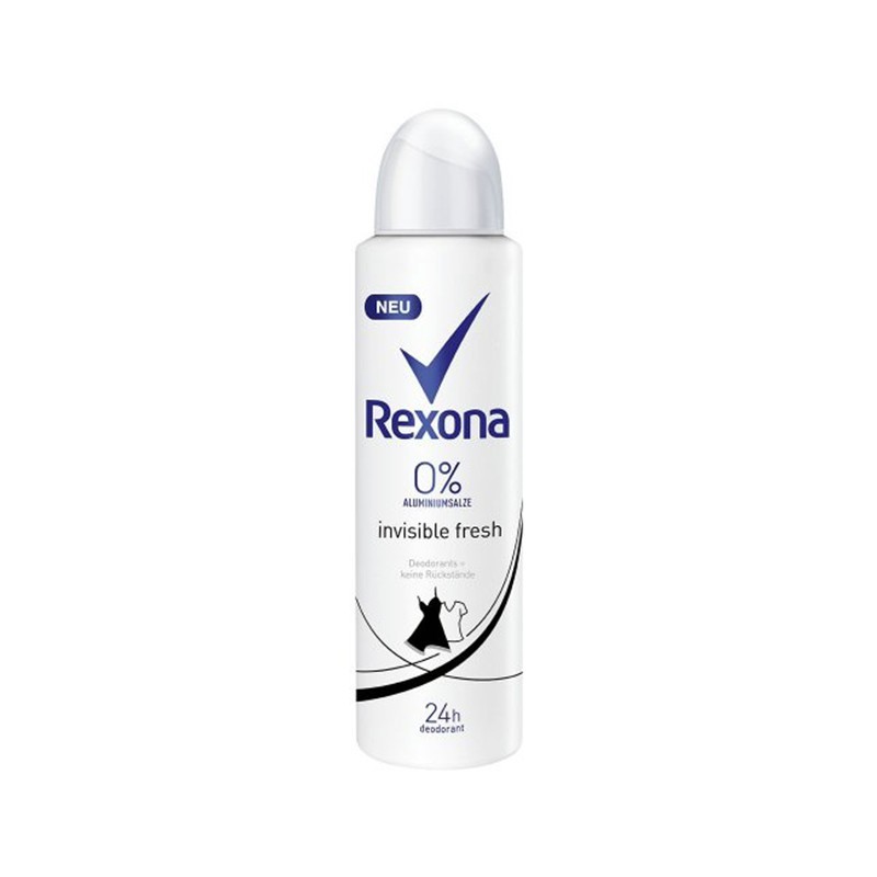 REXONA Invisible Fresh 0% Aluminium Spray 150 ml