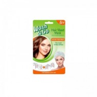 WASH & GO Hair Sheet Mask για Ξηρά/Ταλαιπωρημένα Μαλλιά 35ml