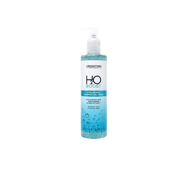 CREIGHTONS H2O Boost Hyaluronic Foaming Gel Wash 250ml