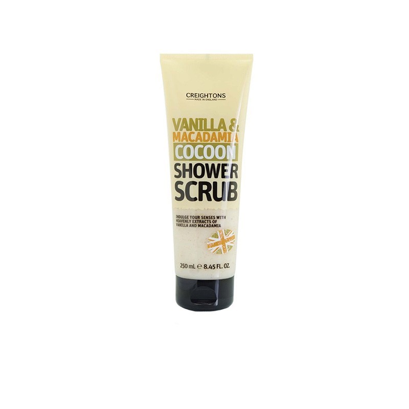 GREIGHTONS Shower Scrub Απολέπισης Vanilla & Macadamia 250ml