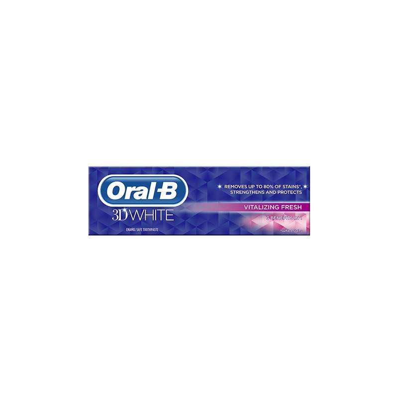 ORAL B 3D White Vitalizing Fresh Οδοντόκρεμα 75ml