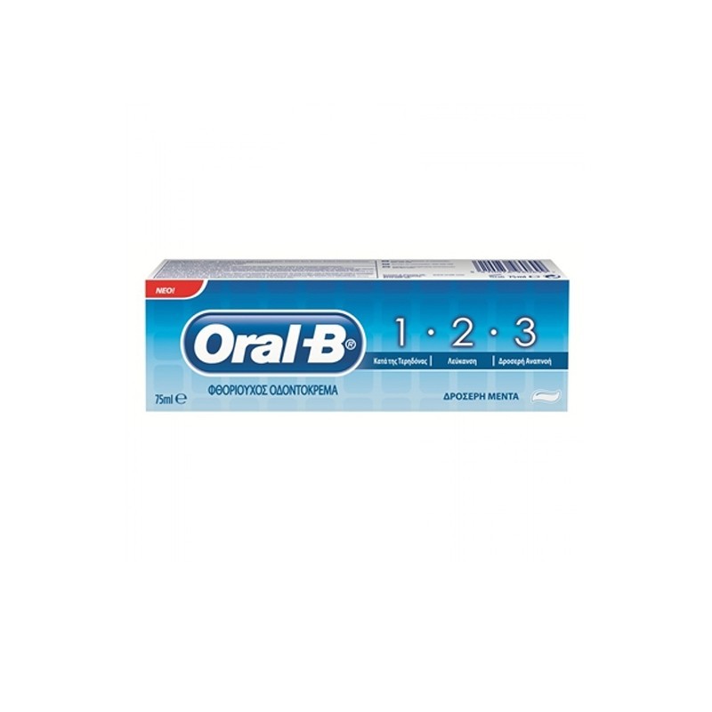 ORAL B Οδοντόκρεμα 1-2-3 75ml