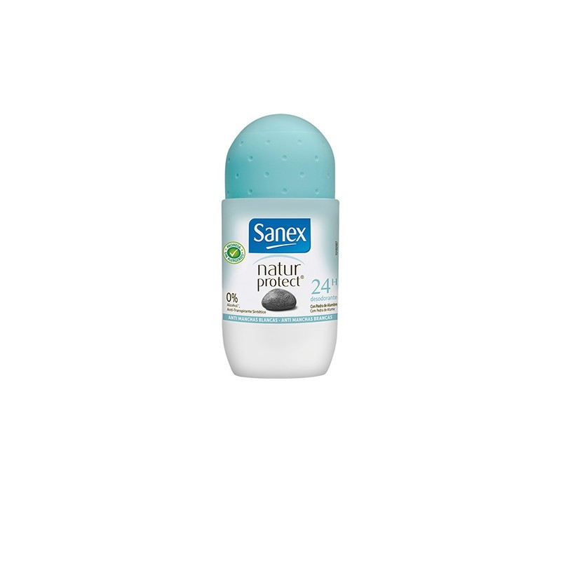SANEX Deo Roll-on Natur Protect Anti-White Marks 50ml