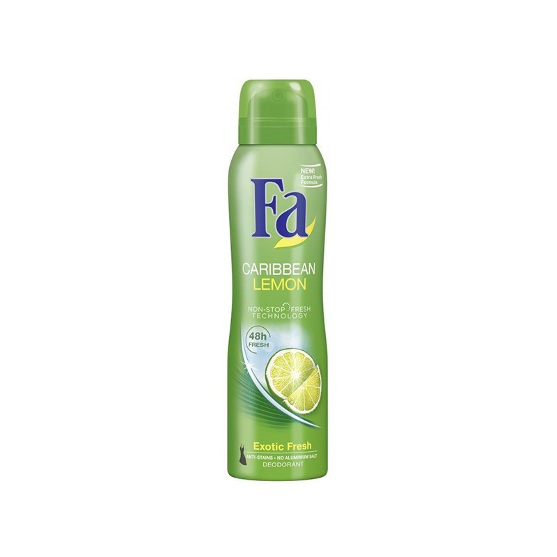 FA Deo Spray Caribbean Lemon Exotic 150ml