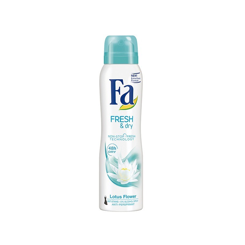 FA Deo Spray Fresh & Dry Lotus 150ml