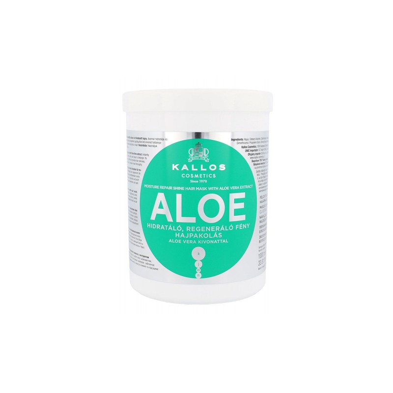 KALLOS Aloe Moisture Repair Shine Hair Mask 1000 ml